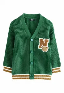 Кардиган character стандартного кроя Next, Green Varsity