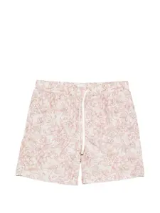 Плавательные шорты с цветочным узором Eleventy, бежевый