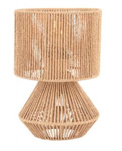 Настольная лампа Leitmotiv Forma, белый - натуральное волокно - текстиль - 20 х 30 х 20 см