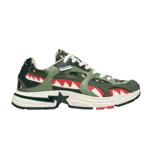 Кроссовки BAPE Bored Ape Yacht Club x Shark Sta Green, зеленый