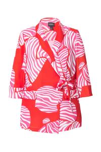 Ulla Popken Блейзер в красном цвете