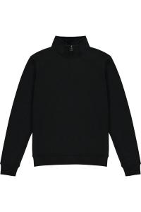 Толстовка на молнии на четверть Kustom Kit, черный