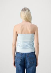 Топ PCMILLE BANDEAU Pieces, синий