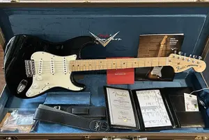 Fender Custom Shop Robert Trower Stratocaster 2025 - Черный / 8 фунтов 8,7 унций. №R137724