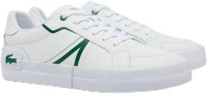 Мужские кроссовки Lacoste L004, белый/зеленый