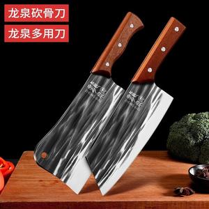 Plys Набор кухонных ножей Dragon Spring, кованые поварские ножи, профессиональные кухонные ножи, острый тесак, универсальный нож + тесак для мяса и костей, угол 60°, длина лезвия 19,3 см