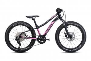 Горный велосипед Ghost Lanao 20 Full Party - 20 дюймов - Diamant - 2025, цвет Schwarz|metallic black/pink shimmer - glossy