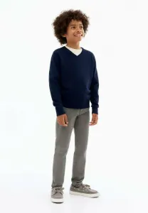 Детские прямые джинсы Mango Kids, Khaki