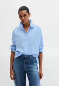 Блузка из шамбре на пуговицах Marc O'Polo, Bright Blue