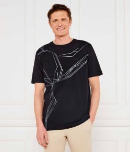 Футболка футболка жук Regular fit Boss Green, черный