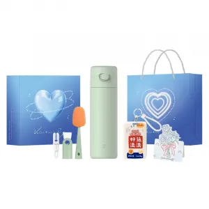 Термостакан Mi Home с откидной крышкой 480 мл Xiaomi, зеленый