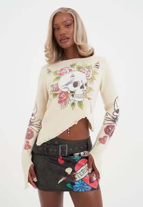 Джемпер Ed Hardy Jumper, Ecru/Beige
