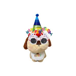 Очаровательная плюшевая кукла собаки с большим носом Goofy Dog высотой 35 см GUAIGUAIXIONG