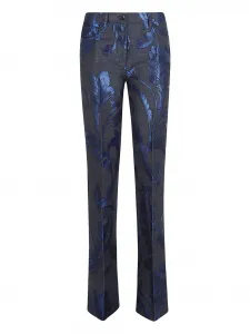 Джинсы с дамасским принтом ETRO, синий