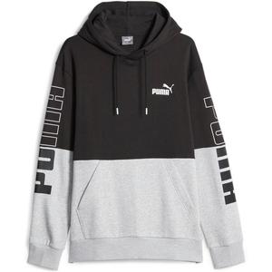 Капюшон Kapuzensweat Power Color Block Puma, серый