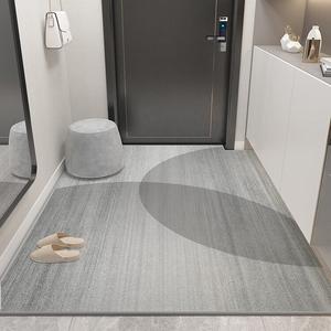 Budis Ковер 100х140 см для прихожей/ванной с геометрическим дизайном, абсорбирующий, нескользящий