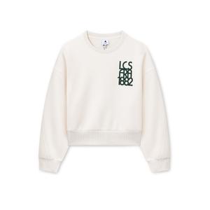 Свитер женский Le Coq Sportif, цвет слоновая кость белый