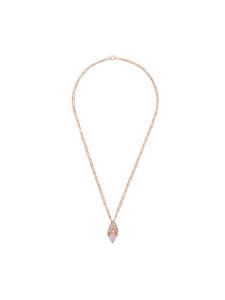 Колье Crab Pincer из розового золота с бриллиантами и опалом Stephen Webster, розовый