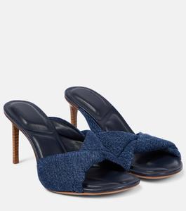 Джинсовые мюли Les Mules Bagnu Jacquemus, синий