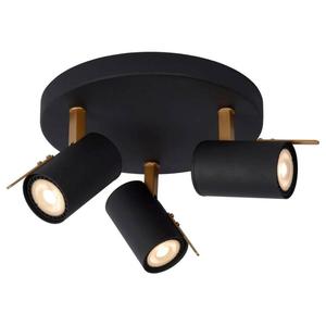 Потолочный светильник Lucide GRONY, черный - сталь - 23 x 15 x 23 см