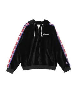 Черная толстовка с капюшоном и застежкой-молнией Champion, черный