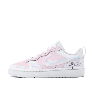 Детские скейтерские кроссовки Court Borough для младших школьников Nike, розовый