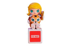 Тигр прыгает в новый год коллекция IP мистические коробки одиночная мистическая коробка/полная коробка 15 шт POP MART