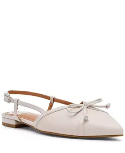 Женские балетки Carsen Bow с острым носом и ремешком на пятке DV Dolce Vita, слоновая кость/кремовый