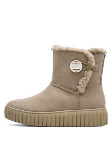 Ботильоны серо-коричневого цвета Marco Tozzi