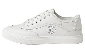 Женские белые низкие кроссовки для скейтбординга HERMES