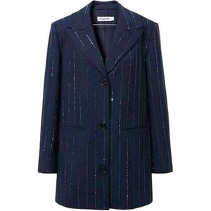 Self-portrait Деловой костюм женский темно-синий, Navy Blue