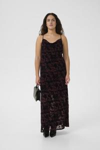 Платье Gestuz FLORA DRESS, Dark Brown/Black/Dark Brown