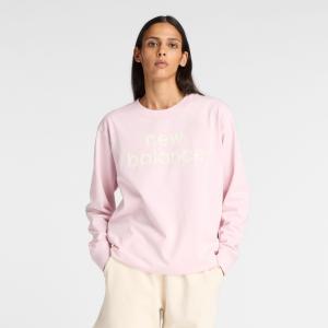 Свободная футболка с длинным рукавом