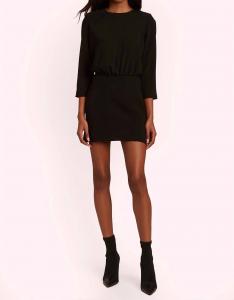 Платье Phebes в черном цвете Amanda Uprichard