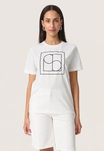 Футболка с принтом TEE Soaked in Luxury, белый