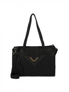 Сумка через плечо Lavish Hilgard 35 см черного цвета Cowboysbag