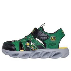 Skechers Kids Низкие детские сандалии green для детей 3-7 лет
