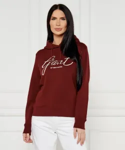 Толстовка Regular fit Gant, красный