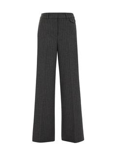 Широкие брюки WE Fashion, темно-серый