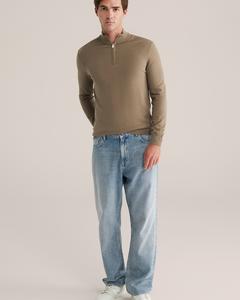 Свитер WE Fashion, хаки