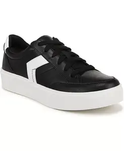 Женские платформенные кроссовки Madison-Lace на шнуровке с закрытым круглым носком Dr. Scholl's, черный