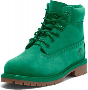 Водонепроницаемые ботинки Timberland Premium 15 см для детей и унисекс, зеленый