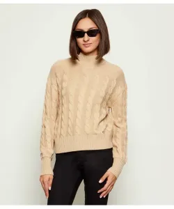 Эльза полуводолазка Regular fit Guess Jeans, бежевый