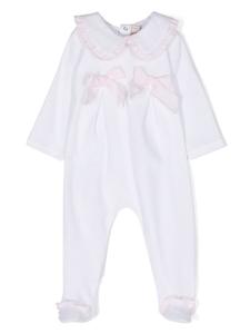 La Stupenderia комбинезон с бантом, белый
