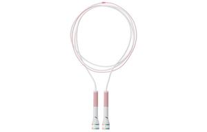 Фитнес-тренировка неучтенная скакалка подростки материал троса pvc, материал рукоятки pp, силикон 2,8 м ANTA, розовый/белый