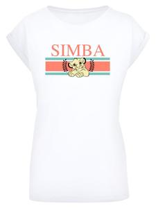Футболка F4NT4STIC Disney König der Löwen Simba Stripes, белый