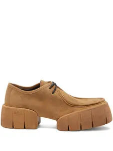 Дерби из замши и резины D-TEX WB Diesel, коричневый