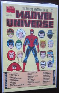Official Handbook of the Marvel Universe Master Edition #1 (Marvel)