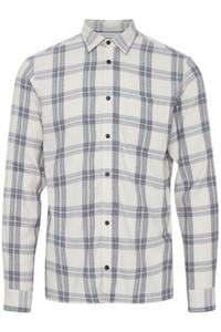 Клетчатая рубашка Casual Friday Regular fit Button Up Shirt Anton, цвет ecru/grey