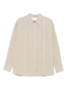 Рубашка с воротником-стойкой IRO, нейтральный